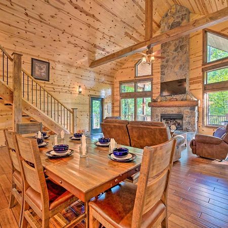 Creekside Broken Bow Cabin With Hot Tub And Fire Pit! Stephens Gap エクステリア 写真