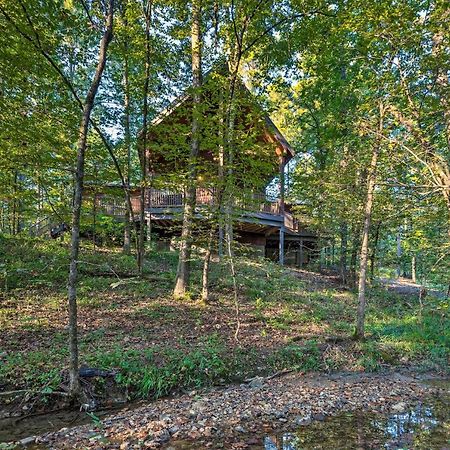 Creekside Broken Bow Cabin With Hot Tub And Fire Pit! Stephens Gap エクステリア 写真