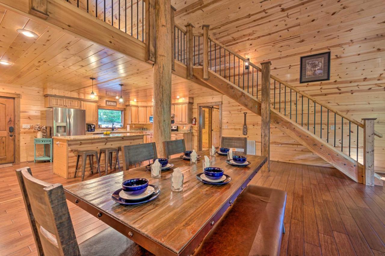 Creekside Broken Bow Cabin With Hot Tub And Fire Pit! Stephens Gap エクステリア 写真