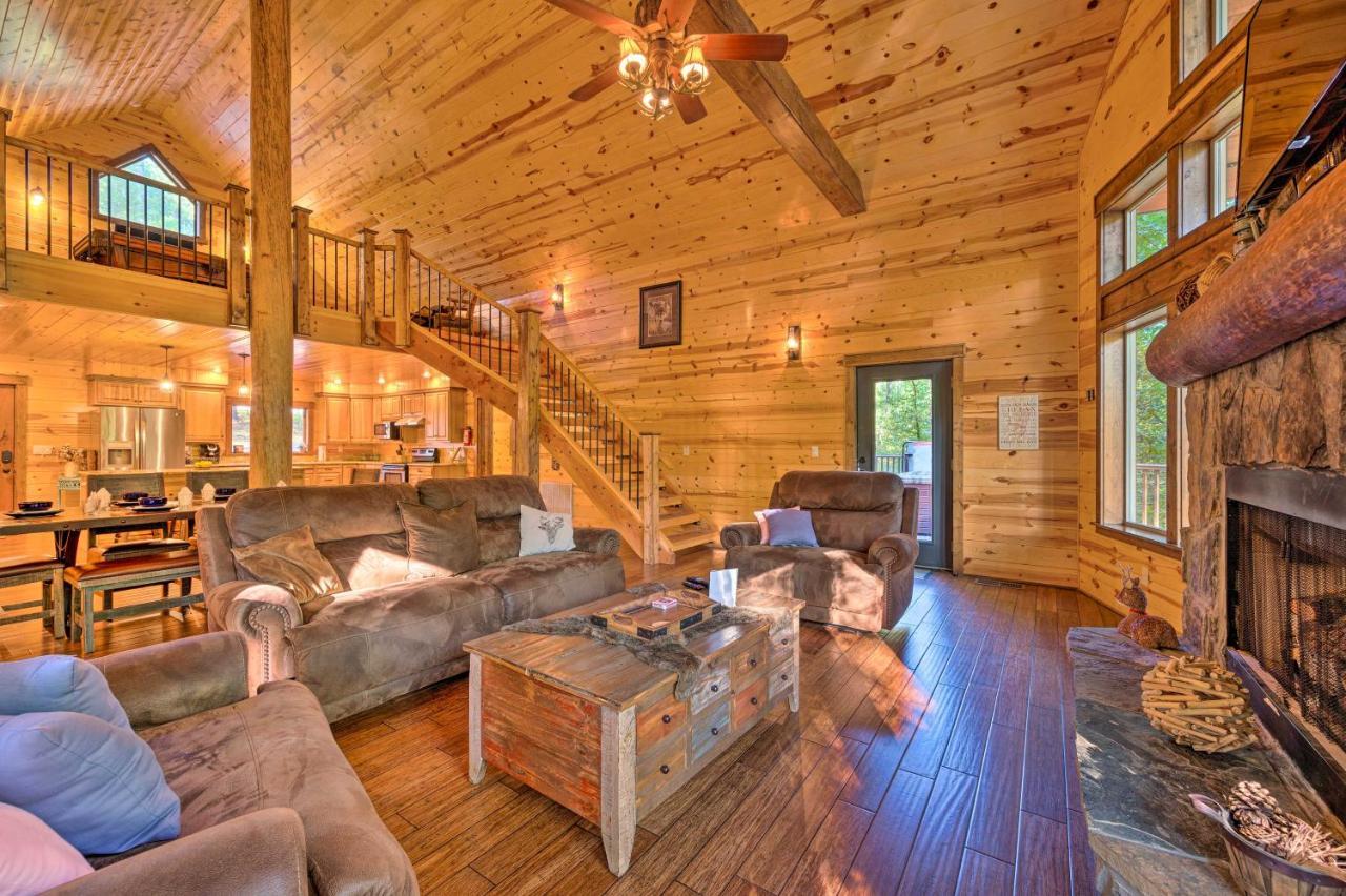 Creekside Broken Bow Cabin With Hot Tub And Fire Pit! Stephens Gap エクステリア 写真