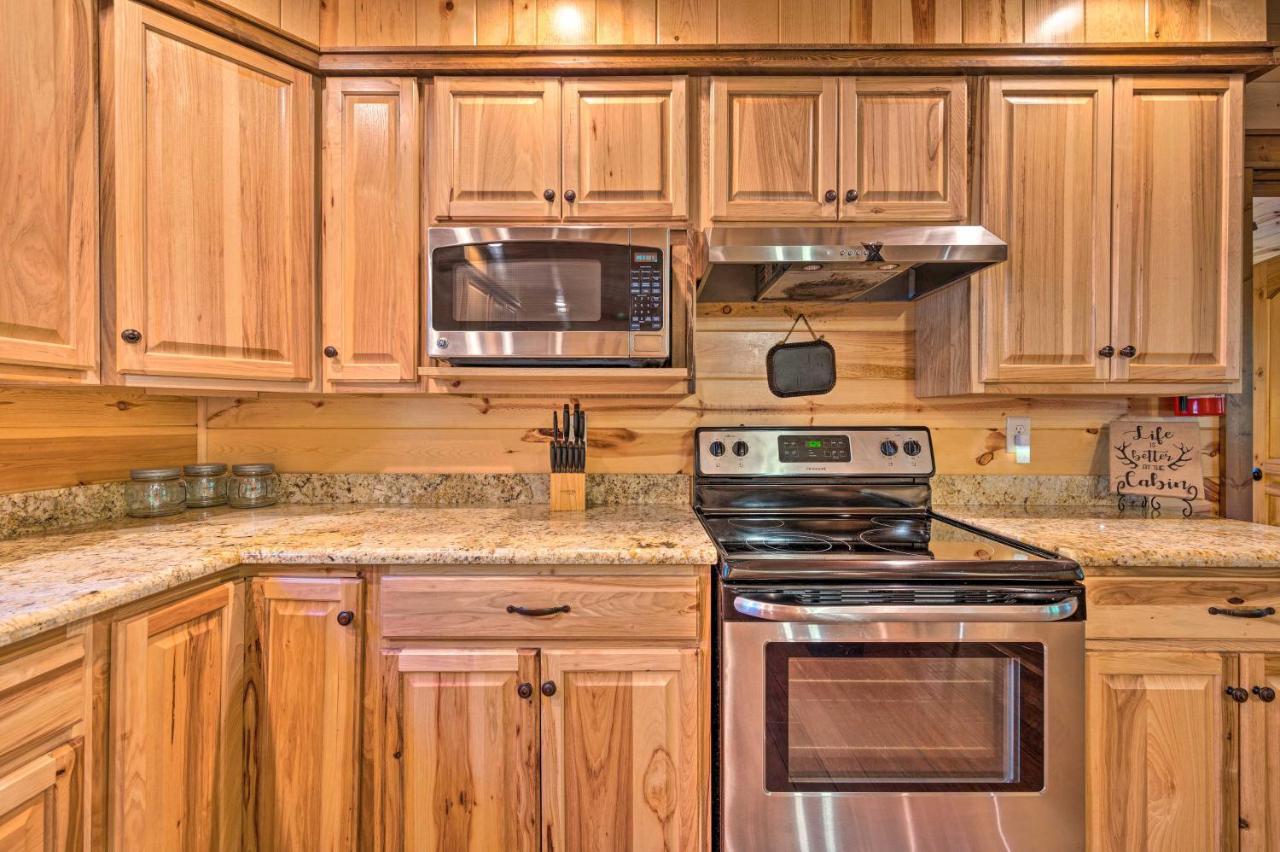 Creekside Broken Bow Cabin With Hot Tub And Fire Pit! Stephens Gap エクステリア 写真