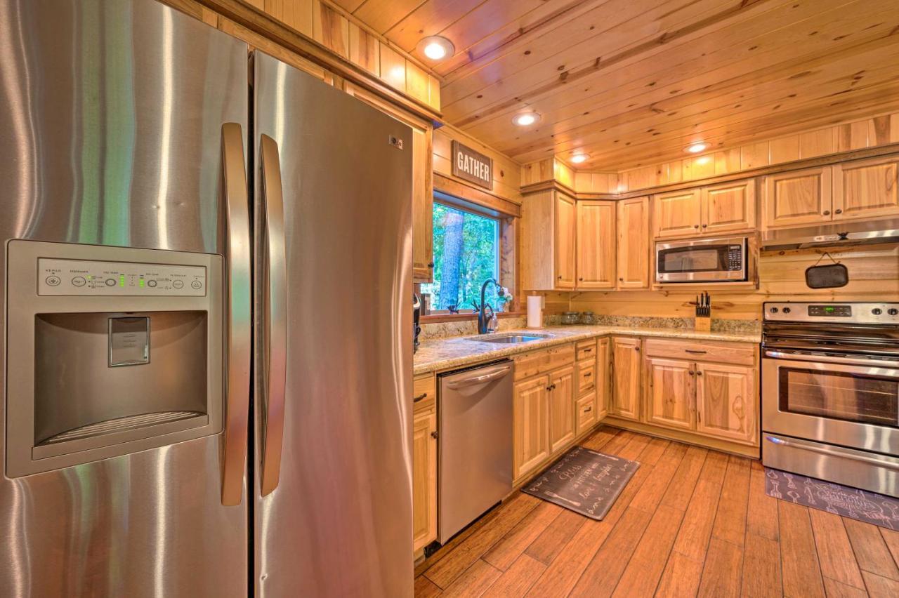 Creekside Broken Bow Cabin With Hot Tub And Fire Pit! Stephens Gap エクステリア 写真