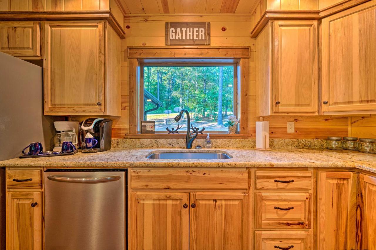 Creekside Broken Bow Cabin With Hot Tub And Fire Pit! Stephens Gap エクステリア 写真