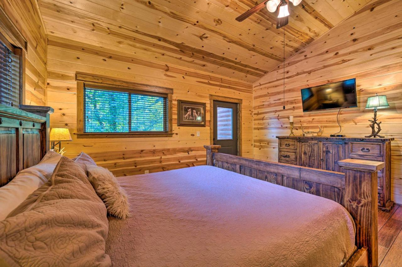 Creekside Broken Bow Cabin With Hot Tub And Fire Pit! Stephens Gap エクステリア 写真