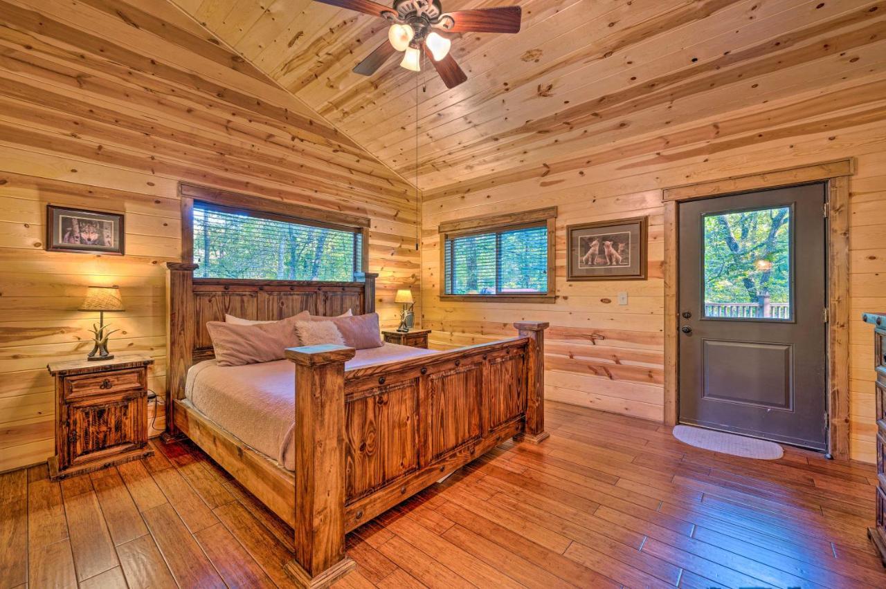 Creekside Broken Bow Cabin With Hot Tub And Fire Pit! Stephens Gap エクステリア 写真