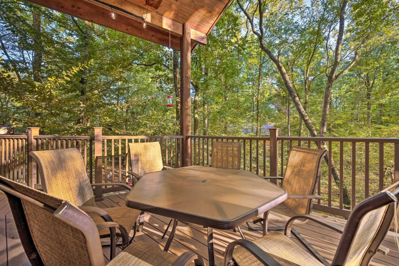 Creekside Broken Bow Cabin With Hot Tub And Fire Pit! Stephens Gap エクステリア 写真