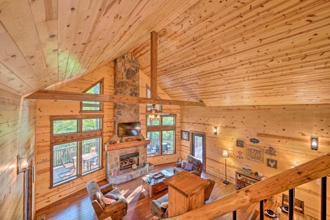 Creekside Broken Bow Cabin With Hot Tub And Fire Pit! Stephens Gap エクステリア 写真
