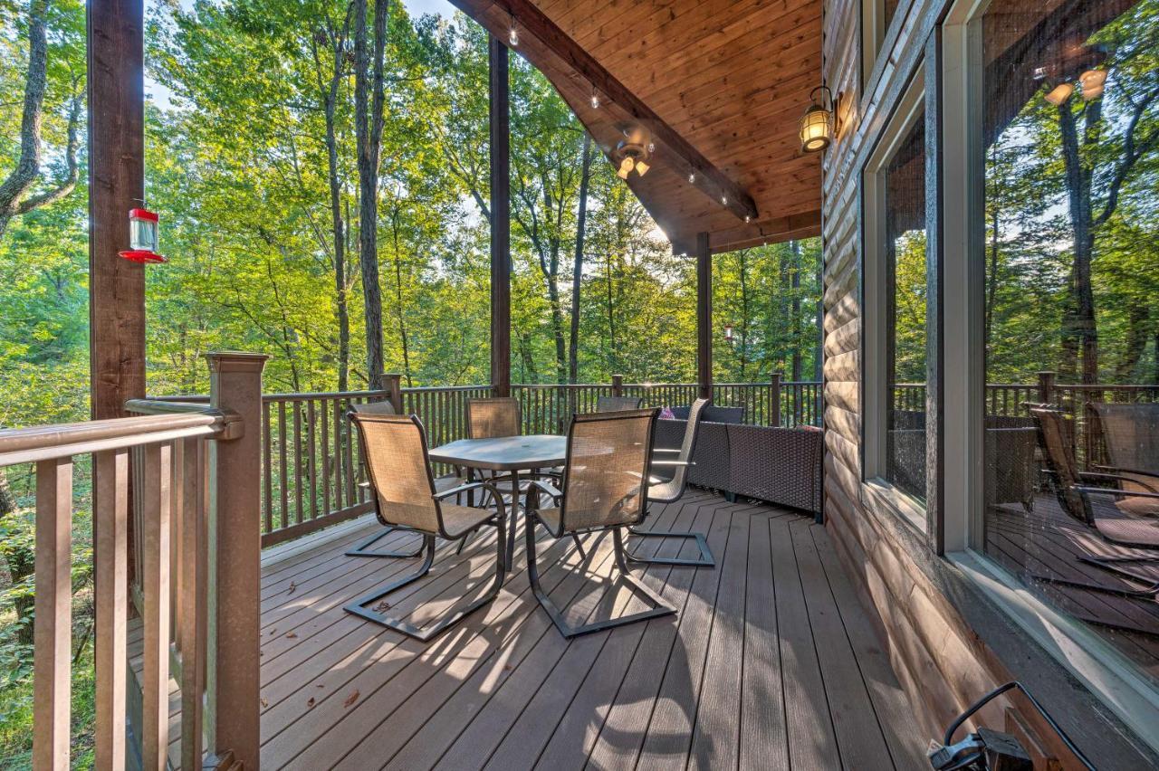 Creekside Broken Bow Cabin With Hot Tub And Fire Pit! Stephens Gap エクステリア 写真